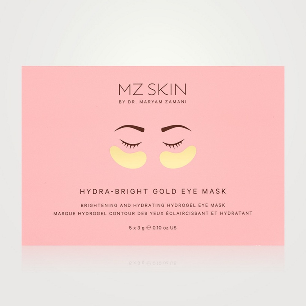 MZ SKIN BY MARYAM ZAMANI MD Hydra Bright Gold Eye Masks NWT from South Korea